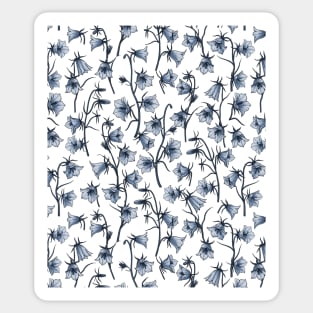 Bluebells, Harebells, Bellflowers Sticker